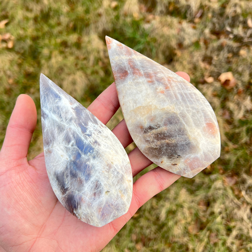 Natural Moonstone Teardrop