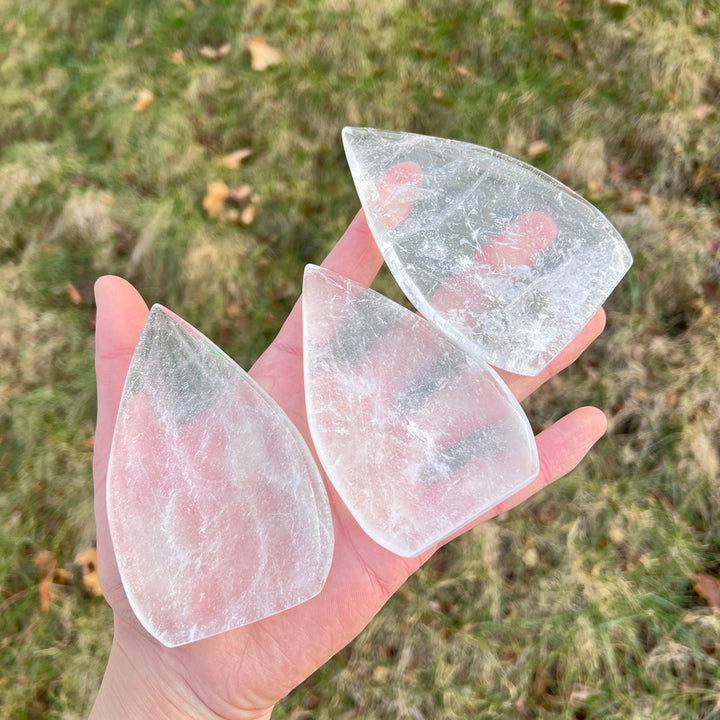 Natural Clear Quartz Teardrop
