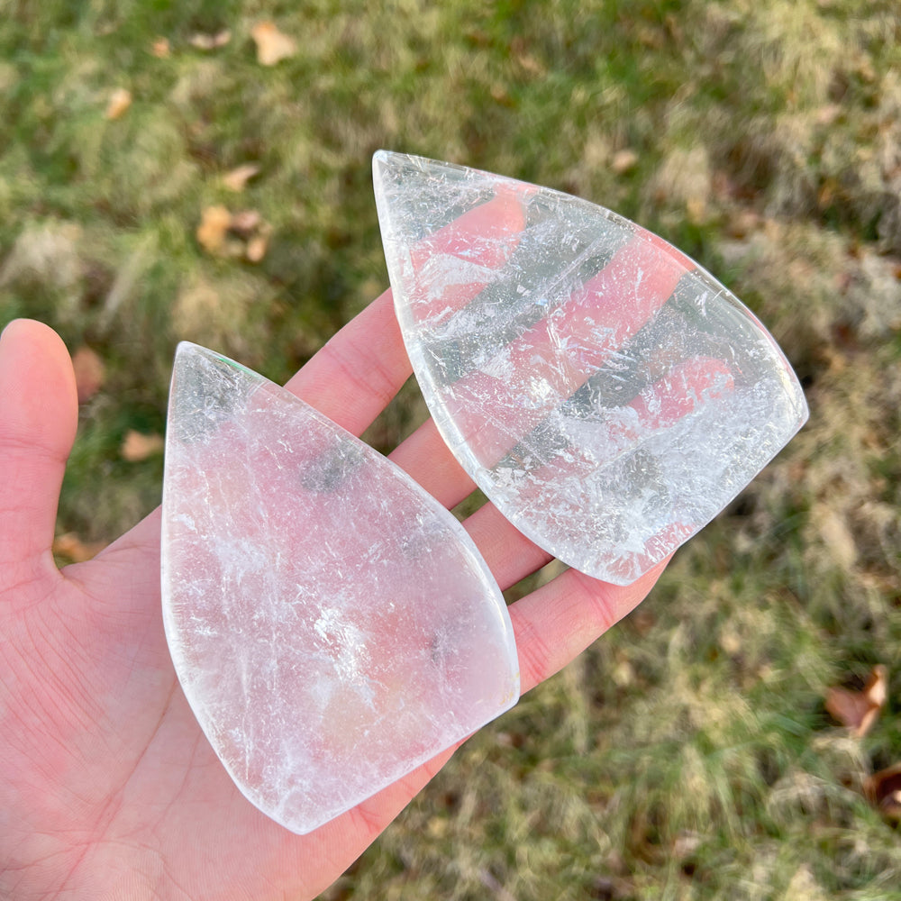 Natural Clear Quartz Teardrop