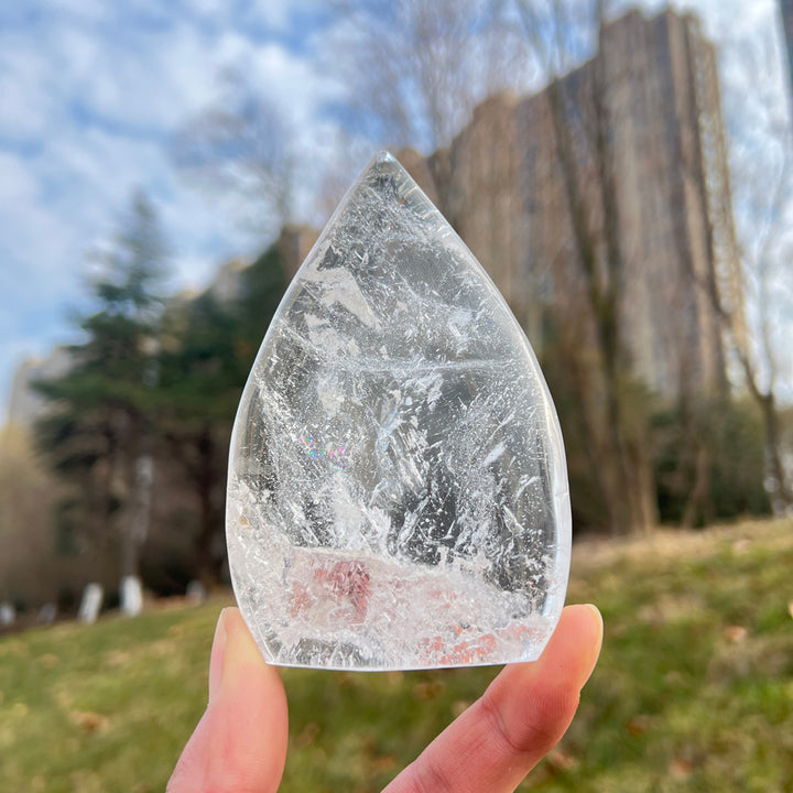 Natural Clear Quartz Teardrop
