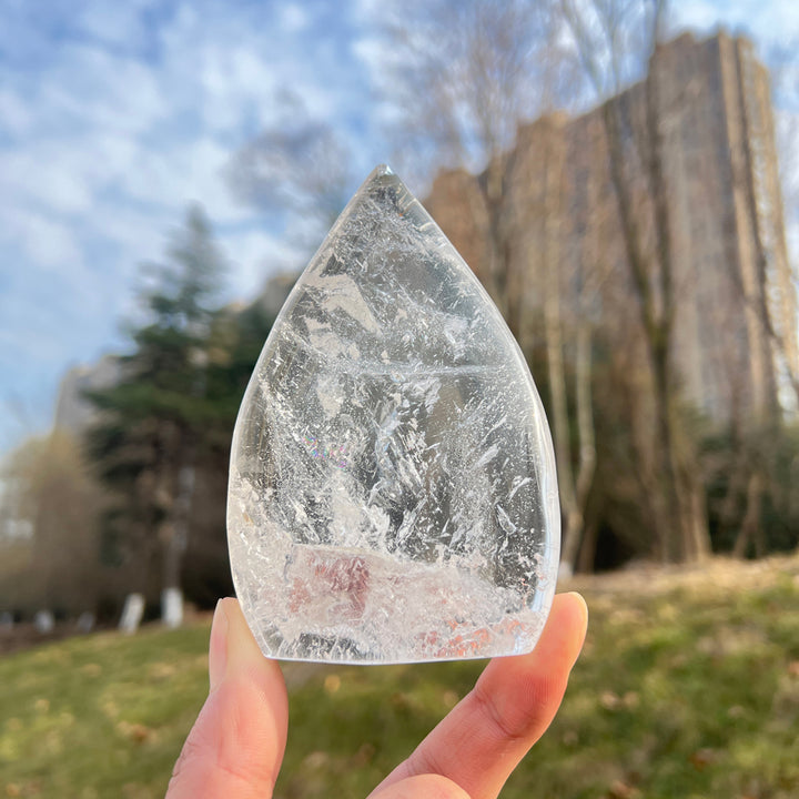 Natural Clear Quartz Teardrop