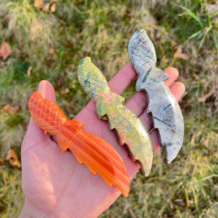 Natural Crystal Carving Knife