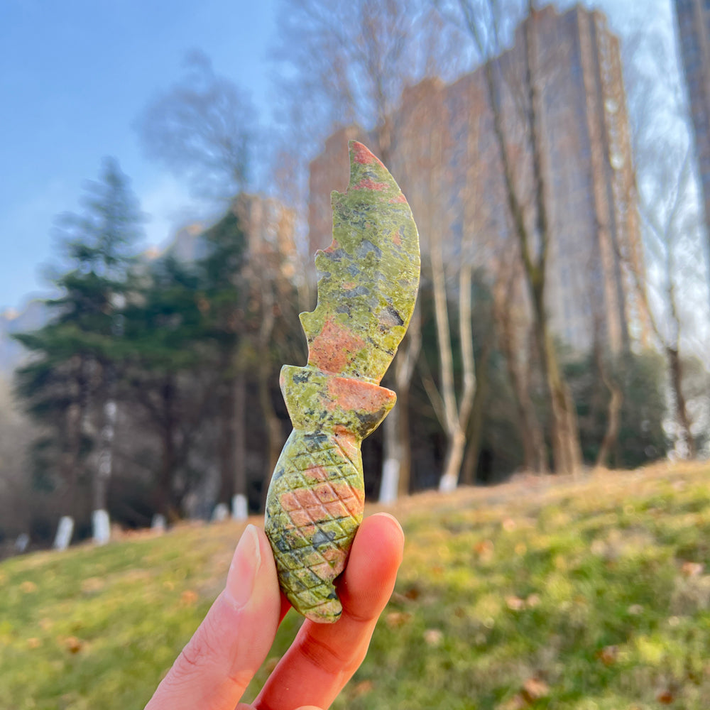 Natural Crystal Carving Knife