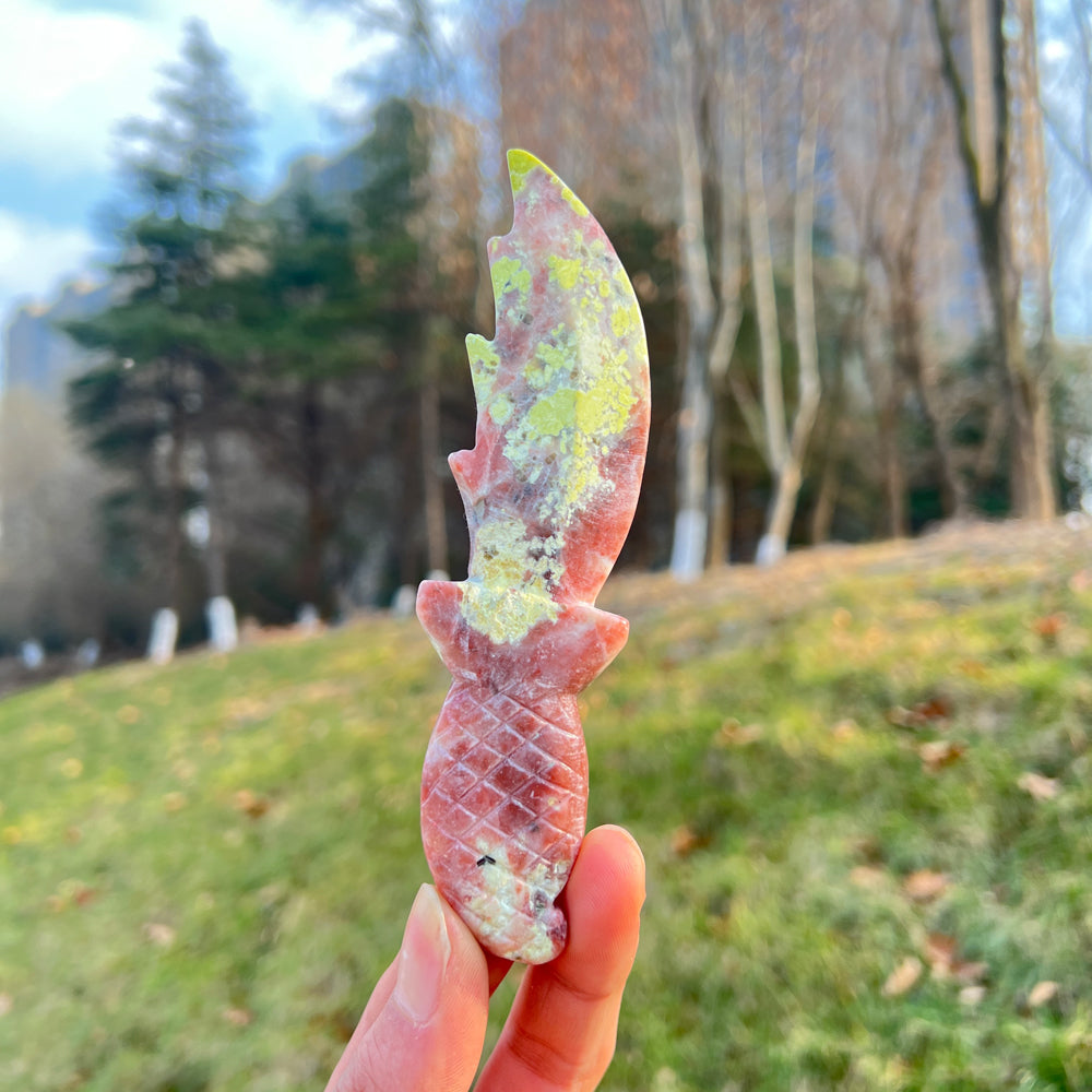 Natural Crystal Carving Knife