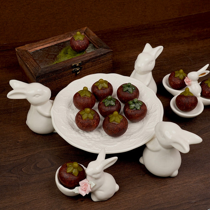 Natural Crystal Carving Food And Fruit Model