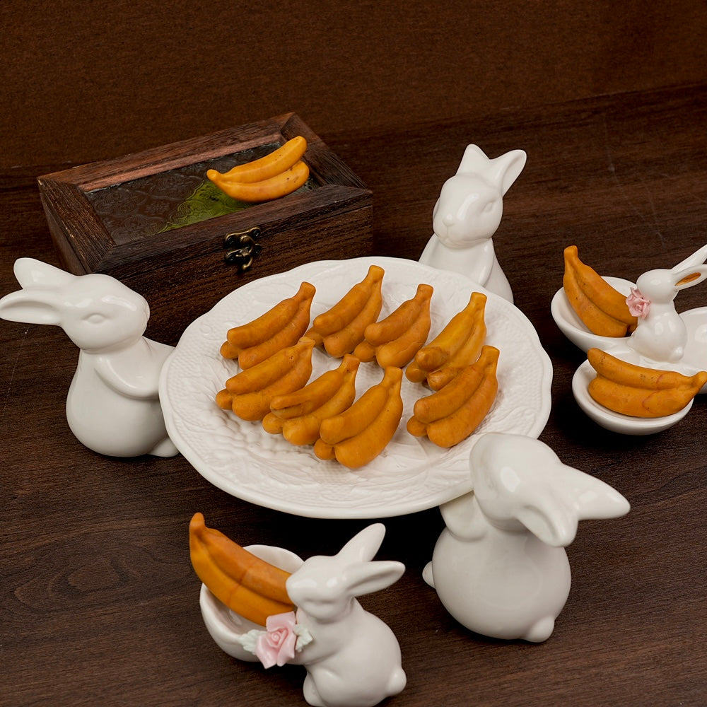 Natural Crystal Carving Food And Fruit Model