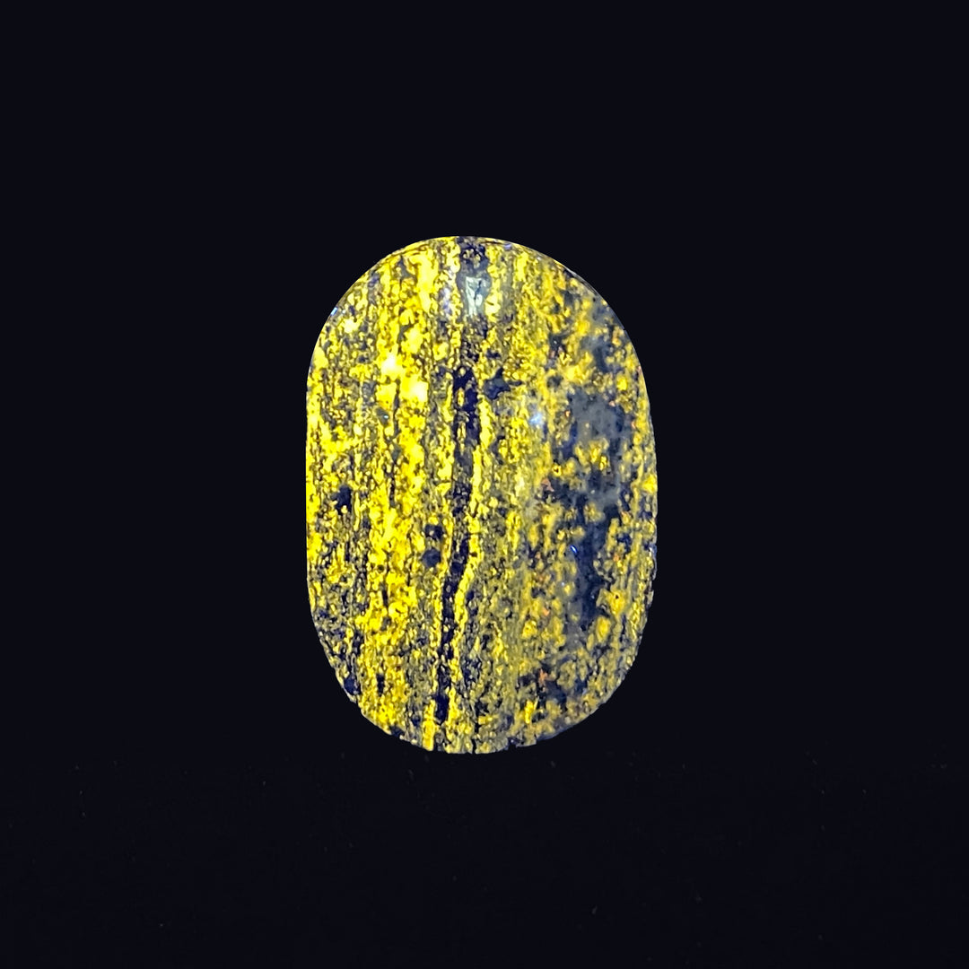 Natural Lapis Lazuli Palm Stone