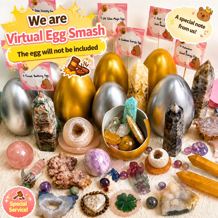 Kiki Crystal Golden Surprise Egg