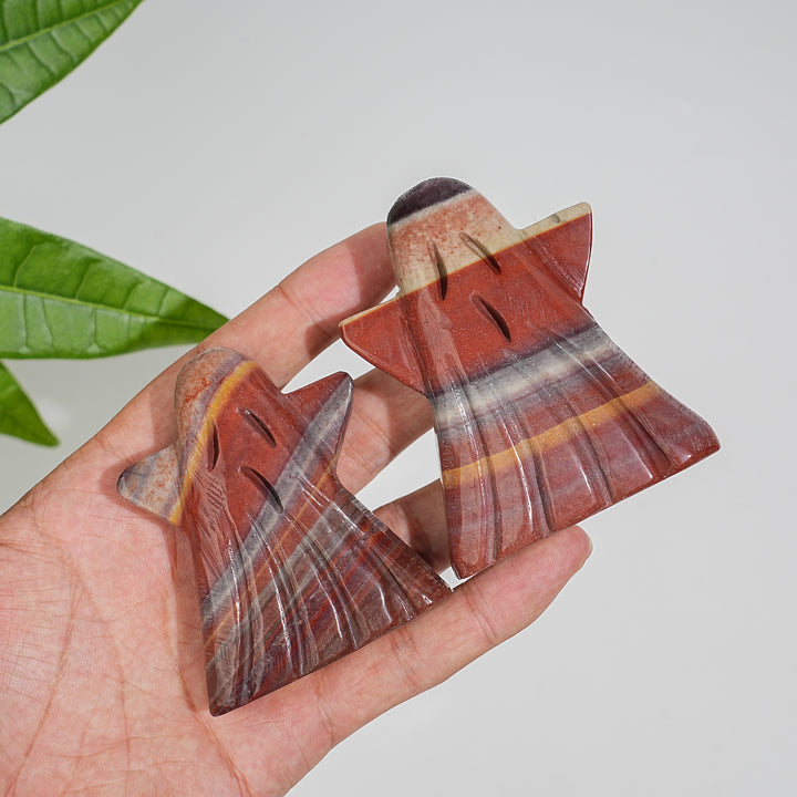 Natural Crystal Ghost Carving