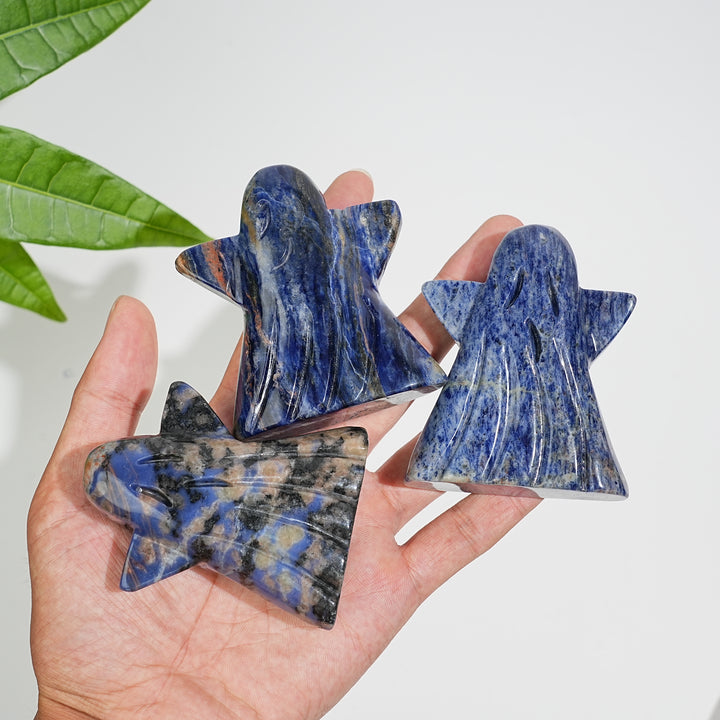Natural Crystal Ghost Carving