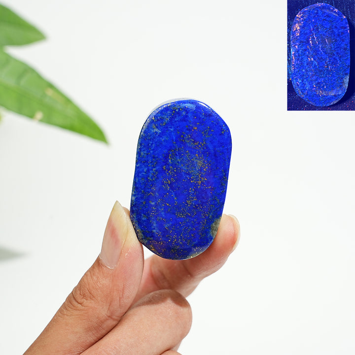 Natural Crystal Lapis Lazuli Palm Stone