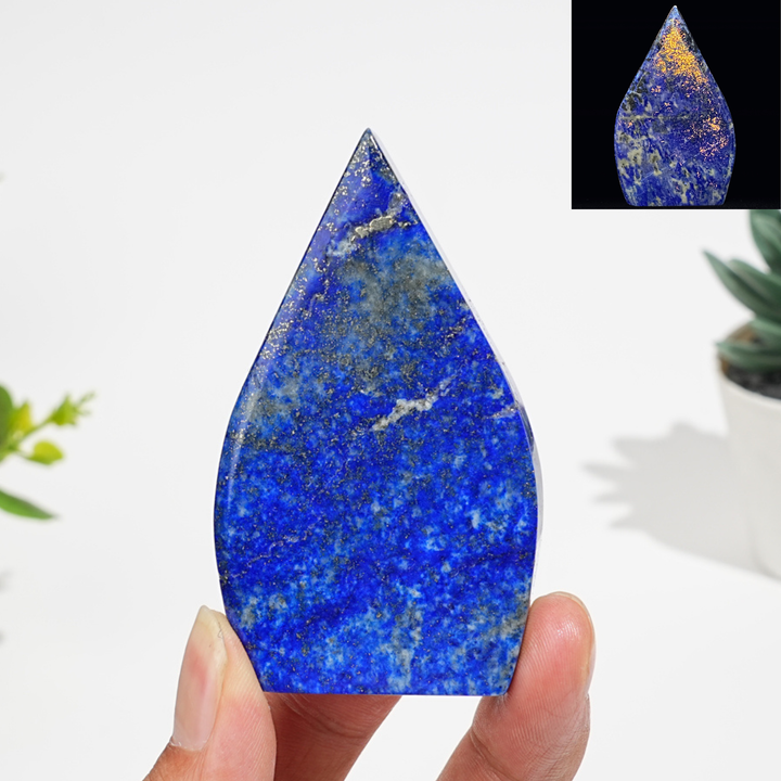 Natural Crystal Exquisite Lapis Lazuli Teardrop