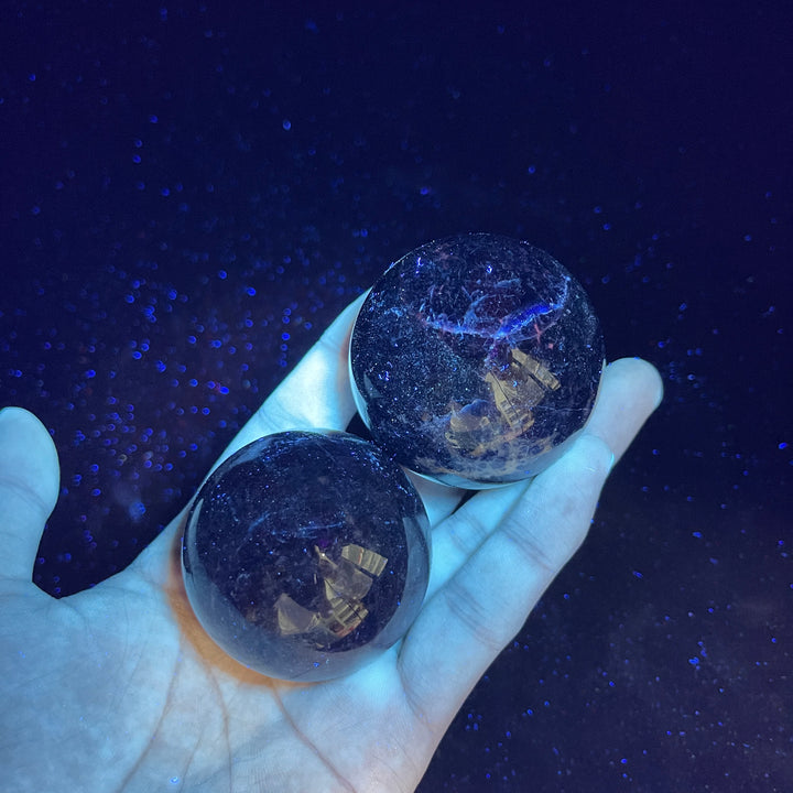 Natural Sodalite Crystal Sphere