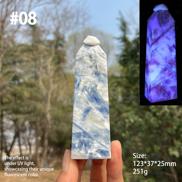 Unique,Natural Blue Kyanite Point