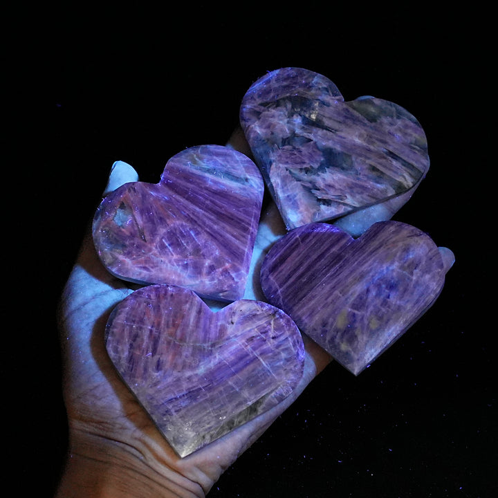 Natural Blue Kyanite Heart