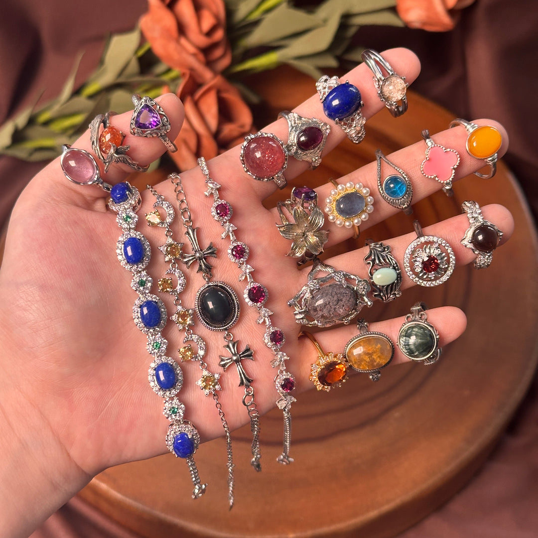 Kiki Crystal Jewelry Mystery Bag (Silver-Tone) - The Surprise Jewelry You’ll Truly Love!