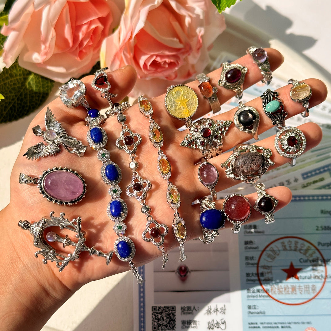 Kiki Crystal Jewelry Mystery Bag (Silver-Tone) - The Surprise Jewelry You’ll Truly Love!