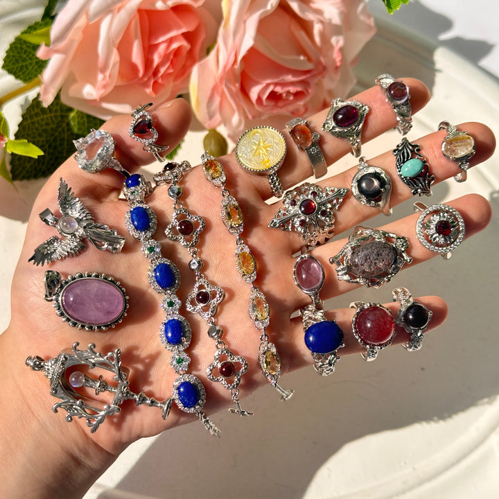 Kiki Crystal Jewelry Mystery Bag (Silver-Tone) - The Surprise Jewelry You’ll Truly Love!