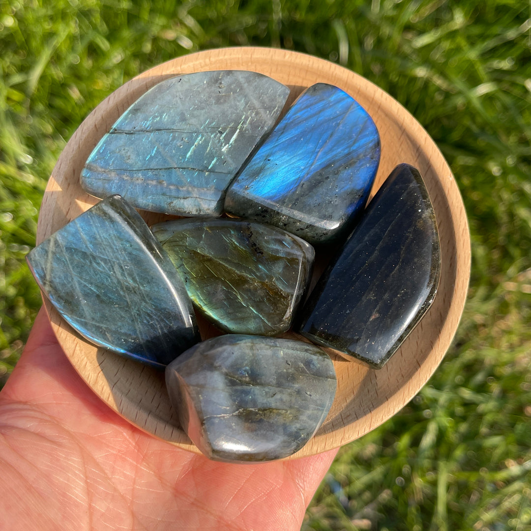 Natural Crystal Labradorite Small Ornament