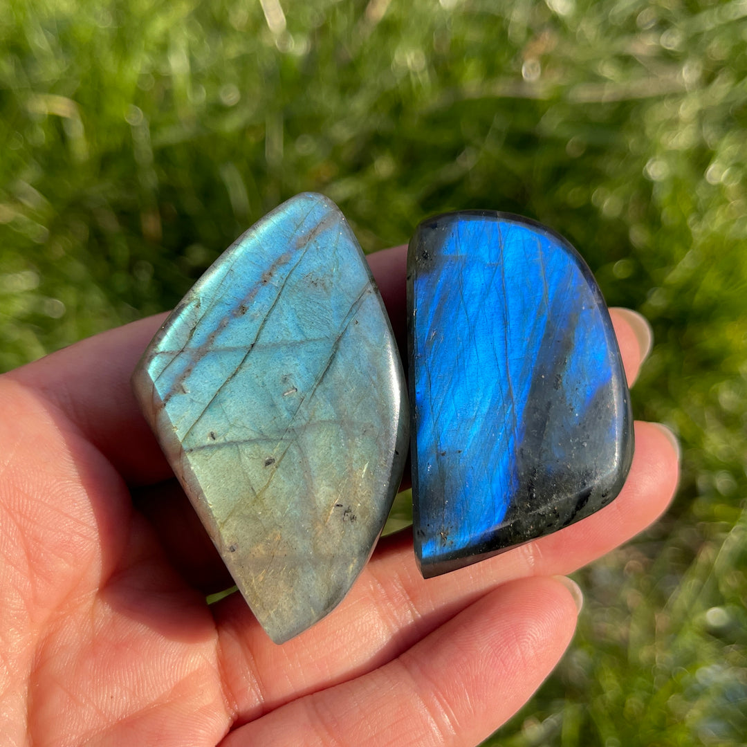 Natural Crystal Labradorite Small Ornament