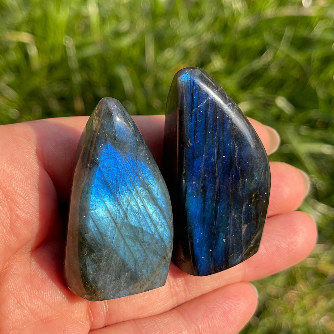 Natural Crystal Labradorite Small Ornament