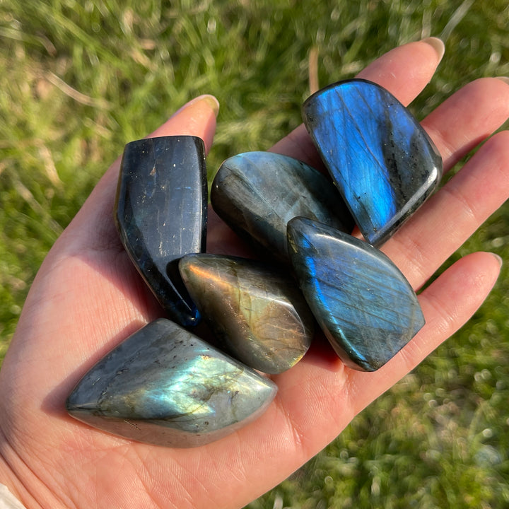 Natural Crystal Labradorite Small Ornament