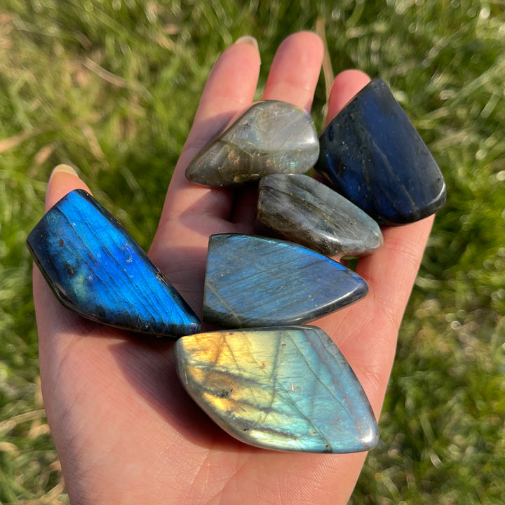 Natural Crystal Labradorite Small Ornament