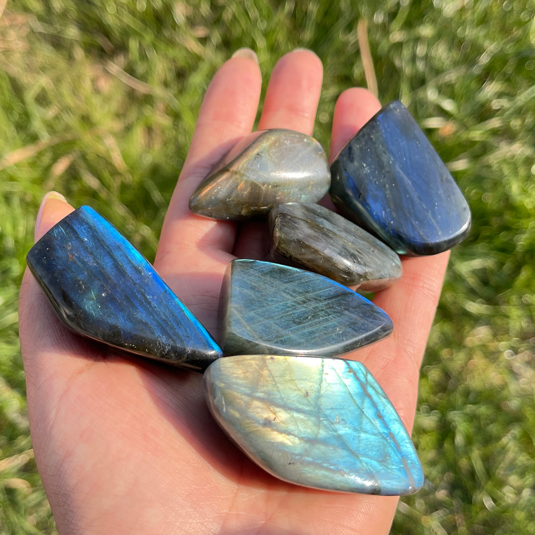 Natural Crystal Labradorite Small Ornament