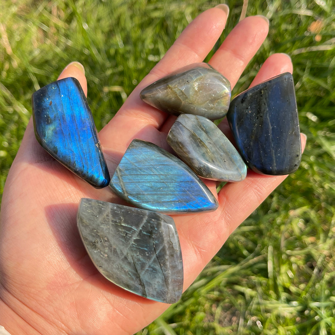 Natural Crystal Labradorite Small Ornament