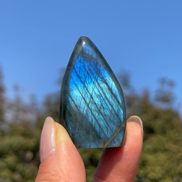 Natural Crystal Labradorite Small Ornament