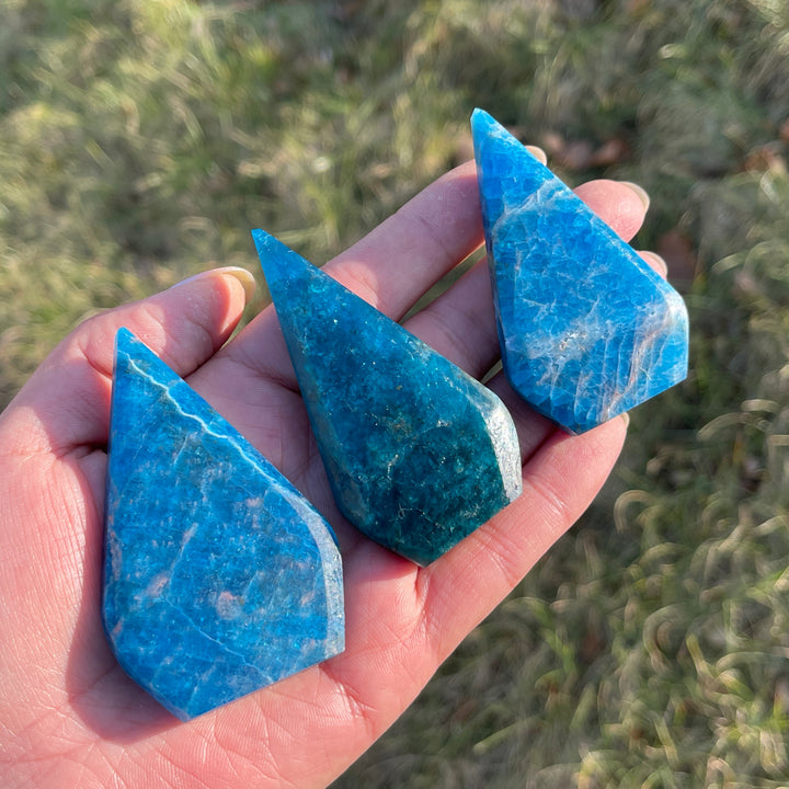Blue Apatite Teardrop
