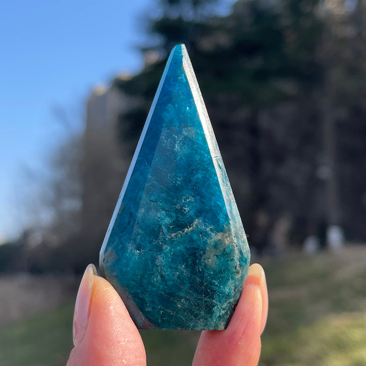 Blue Apatite Teardrop