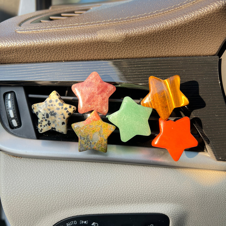 Car Vent Crystal Clip – Star Car Decor
