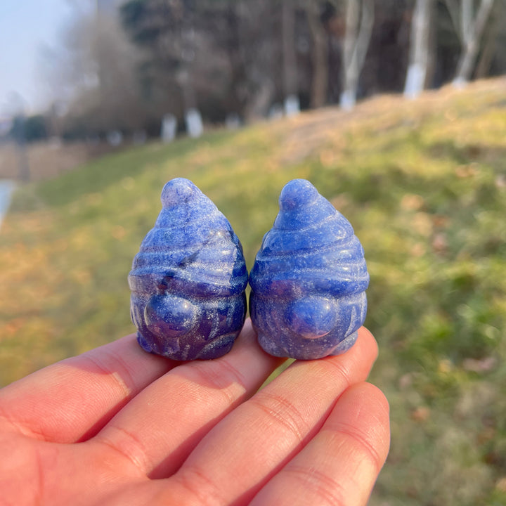 Blue Aventurine Gnome