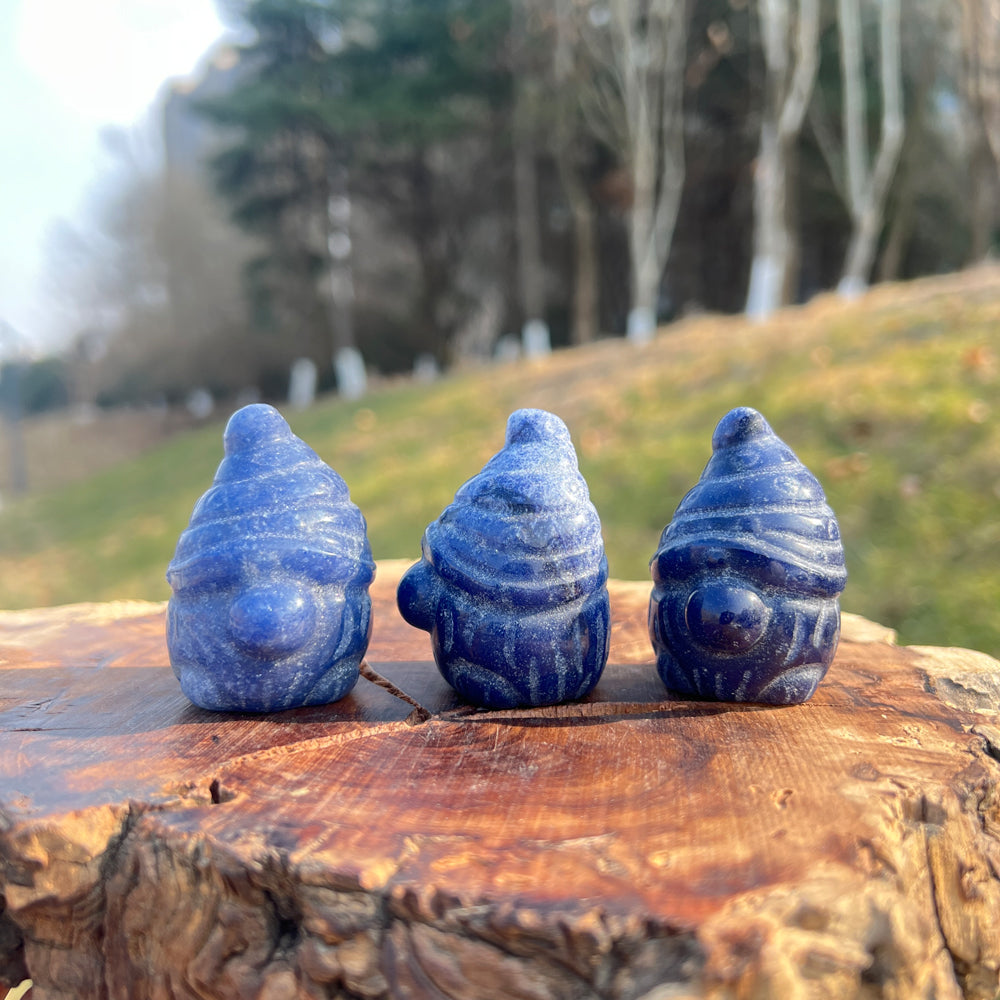 Blue Aventurine Gnome