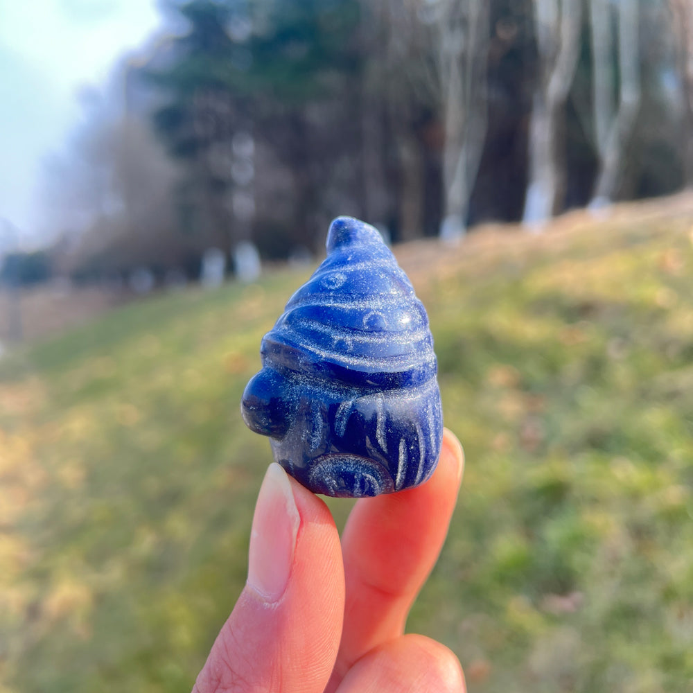 Blue Aventurine Gnome