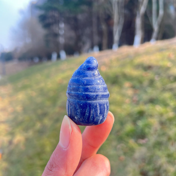 Blue Aventurine Gnome