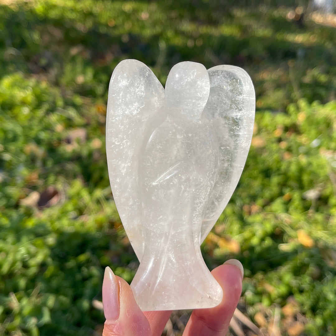Natural Crystal Carving Angel