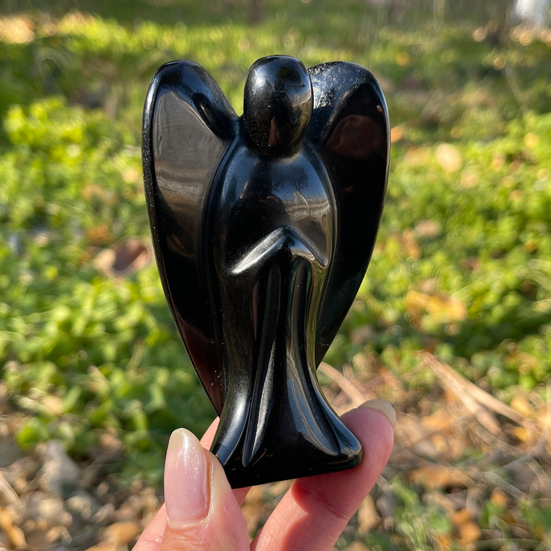 Natural Crystal Carving Angel