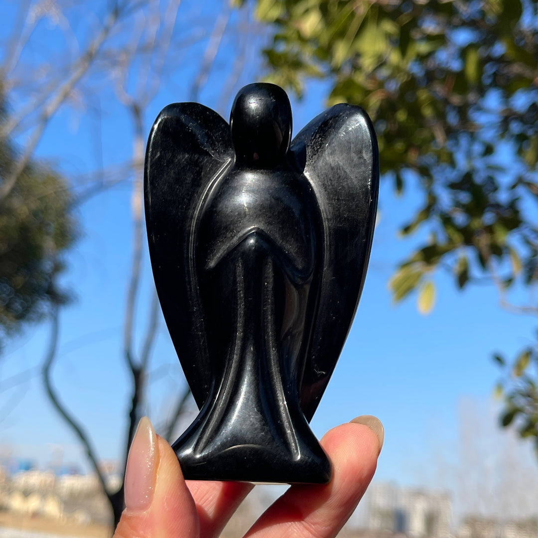 Natural Crystal Carving Angel