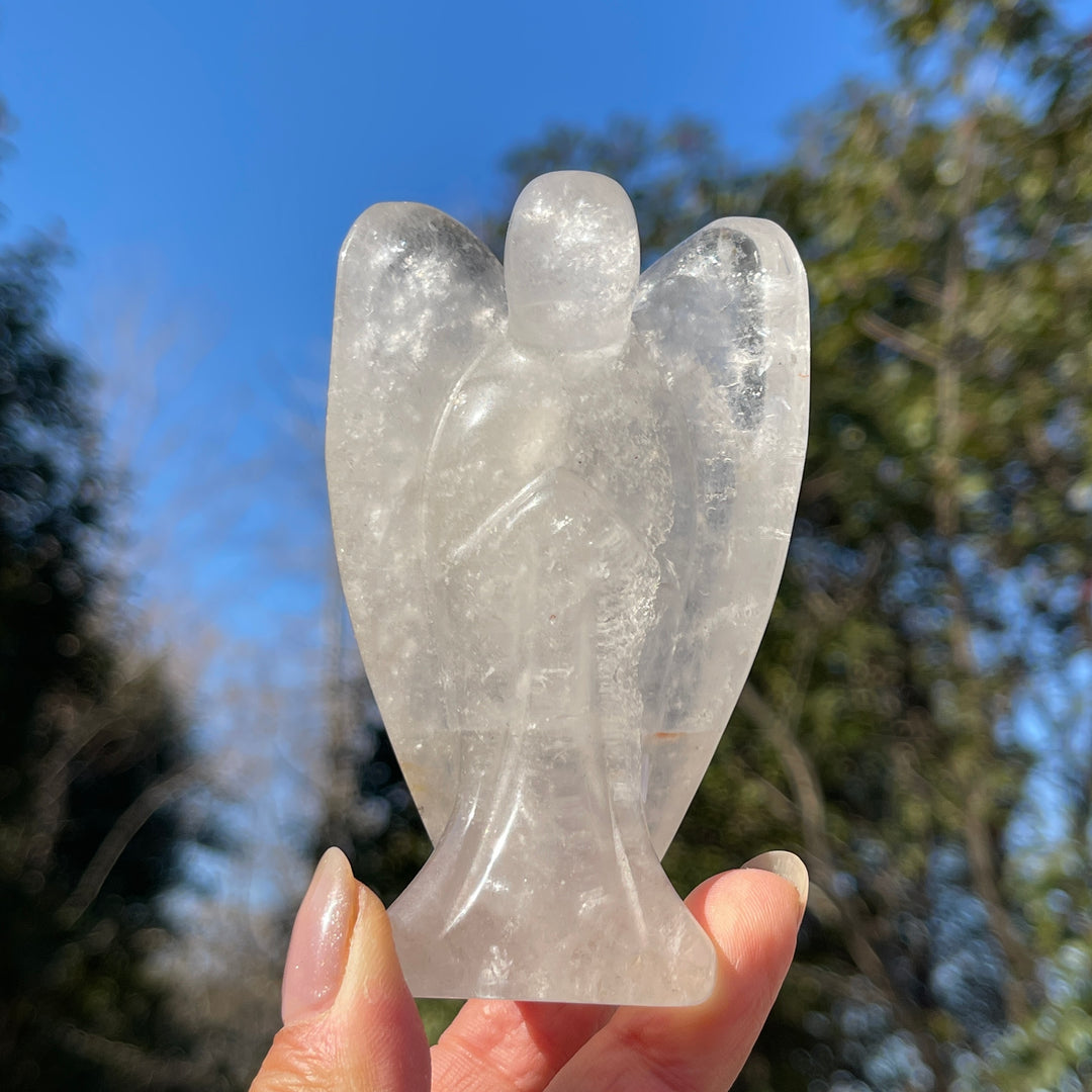 Natural Crystal Carving Angel