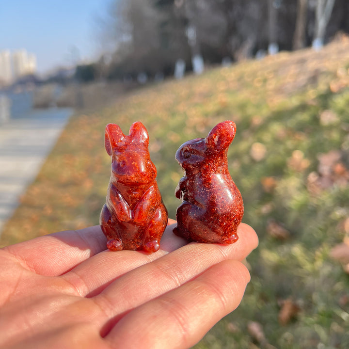 Strawberry Quartz Rabbit