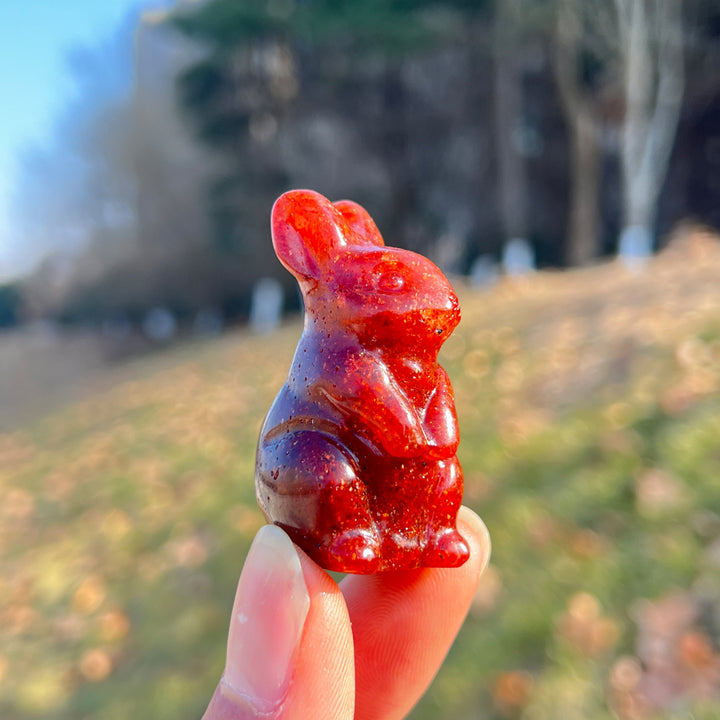 Strawberry Quartz Rabbit