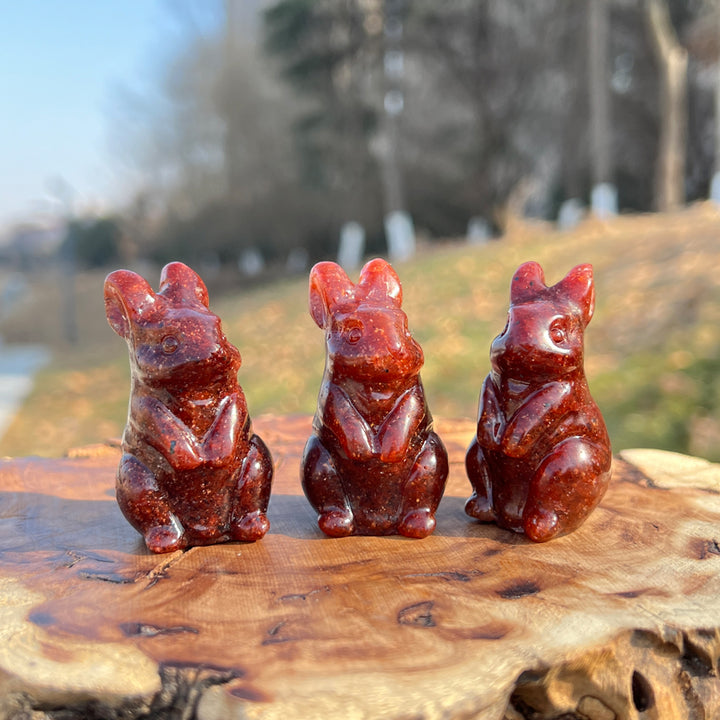 Strawberry Quartz Rabbit