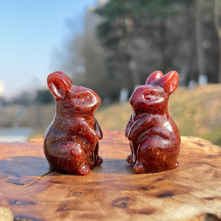 Strawberry Quartz Rabbit