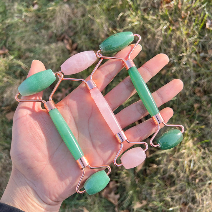 Natural Crystal Massage Stick