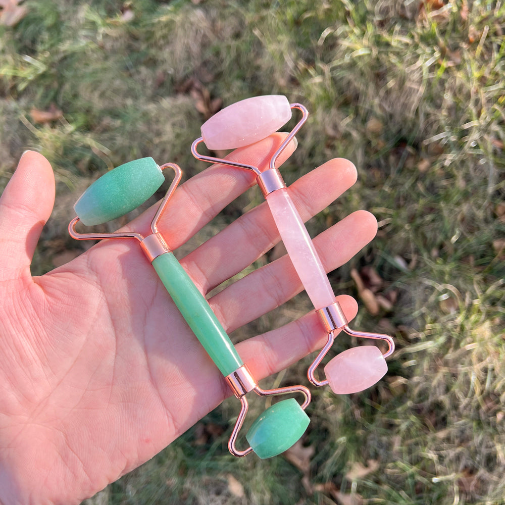 Natural Crystal Massage Stick