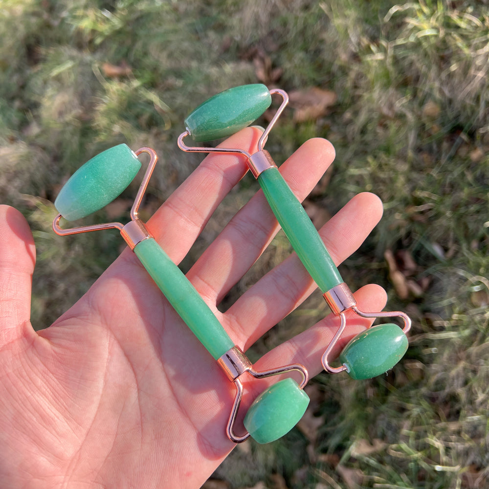 Natural Crystal Massage Stick