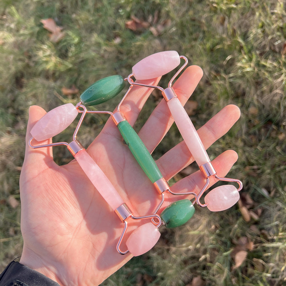 Natural Crystal Massage Stick