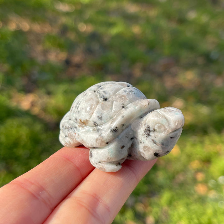 Natural Crystal Carving Sea Turtle